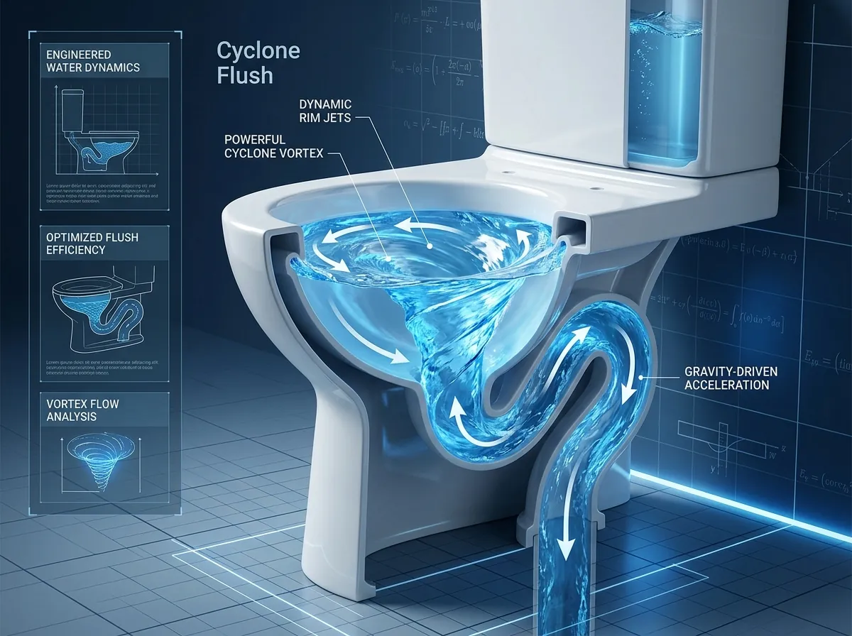 Công Nghệ Xả Cyclone-Boost